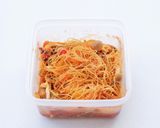 レンジで簡単☆サバ味噌缶のトマトビーフン作り方5写真