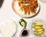 餃子&キュウリ&アボカドわさび醤油♡作り方2写真