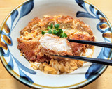 惣菜を使った有名店風のカツ丼はいかが作り方8写真