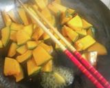 かぼちゃのペペロンチーノ風作り方3写真