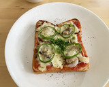 のせて焼くだけ無添加の鯖缶ピザトースト作り方18写真