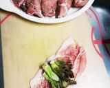 タラノメの巻きカツ作り方2写真