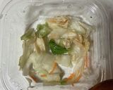 白菜の漬け物焼うどん〜柚子胡椒味〜作り方2写真