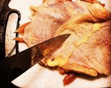 カリッじゅわ！鶏モモソテー♪( ´▽｀)作り方4写真