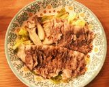 温野菜と蒸し豚肉のポン酢仕立て作り方3写真