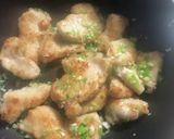 柔らか鶏むねマヨ炒め作り方4写真