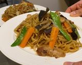 【市販の焼きそばで】王将風焼きそば作り方8写真