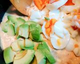豆板醤マヨで和える卵アボカドの白菜サラダ作り方4写真