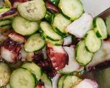 梅酢タコとキュウリの梅肉和え作り方2写真