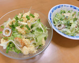 炒り卵とちくわの♡カイワレサラダ作り方7写真