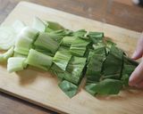 チンゲン菜の冷凍保存方法作り方2写真