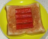 ガッツリカニカマチーズトスト作り方3写真