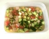 簡単＊綺麗な寒天サラダ作り方5写真