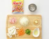 新玉ねぎの兵庫ケンミン焼ビーフン作り方2写真