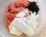 保育園給食★豆腐のひじきハンバーグ作り方3写真