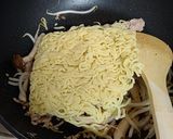 簡単ナポリタン風ソース焼きそば作り方3写真