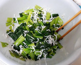 弁当冷凍作りおき☆小松菜のしらす和え作り方6写真