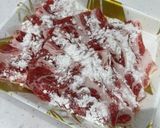 マコモダケの肉巻き〜韓国風作り方1写真