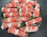 マコモダケの肉巻き〜韓国風作り方5写真
