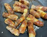 マコモダケの肉巻き〜韓国風作り方7写真
