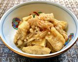 すぐ出来る♪油揚げとえのきのサッと煮作り方4写真