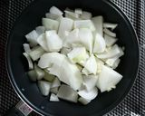 旬を味わう☆新玉ねぎの簡単グラタン。作り方2写真