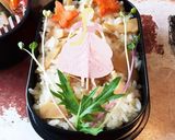 皐月13 たけのこご飯弁当作り方2写真