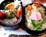 皐月13 たけのこご飯弁当作り方9写真