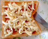 手間なし簡単トースト＊はちみつ味噌チーズ作り方2写真