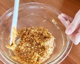 オートミールピーナッツバタークッキー作り方3写真