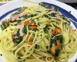 ニラペペロンチーノ作り方7写真