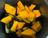 かぼちゃの煮物　ちくわ　簡単作り方4写真