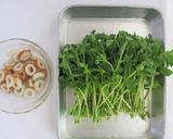 豆苗とちくわの香ばし炒め作り方2写真