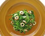 豆苗とちくわの香ばし炒め作り方4写真
