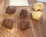 簡単な作り方で！マーブル食パン作り方8写真