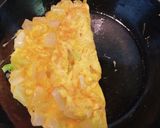 【時短朝食メニュー】野菜オムレツ作り方3写真