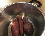 お弁当の隙間にスイートポテトもどき作り方1写真