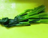 パパっと一品！小松菜と焼揚げの白だし和え作り方2写真