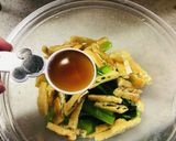 パパっと一品！小松菜と焼揚げの白だし和え作り方5写真