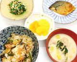 【病院】山菜おこわ【給食】作り方7写真
