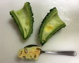 さっぱりゴーヤサラダ作り方1写真