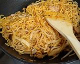簡単ナポリタン風ソース焼きそば作り方5写真