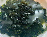 簡単10分◎たことわかめの酢の物作り方1写真