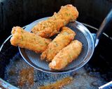 チキン磯辺揚げのキンパ風海苔巻き作り方1写真
