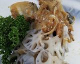 レンコンと鯖缶とパセリ作り方3写真