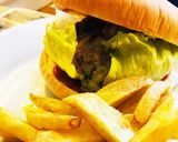 小洒落た、手作りブルーチーズバーガー♪作り方3写真