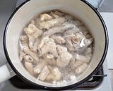 町中華風のモツ味噌炒め作り方1写真