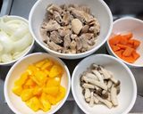 町中華風のモツ味噌炒め作り方2写真