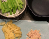 ぎんぼと鶏皮のおかか炒め作り方2写真