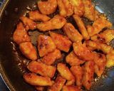 簡単鶏胸肉で♪ピリ甘辛チキンスティク♪作り方4写真